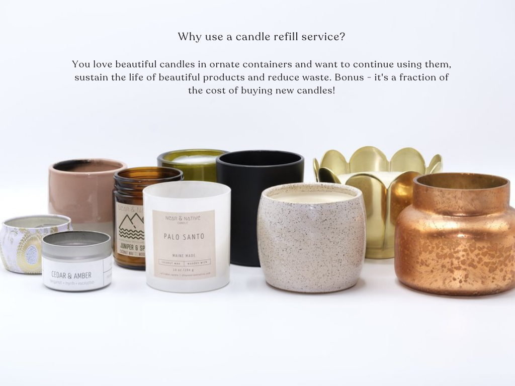 Customizable Candle Refills