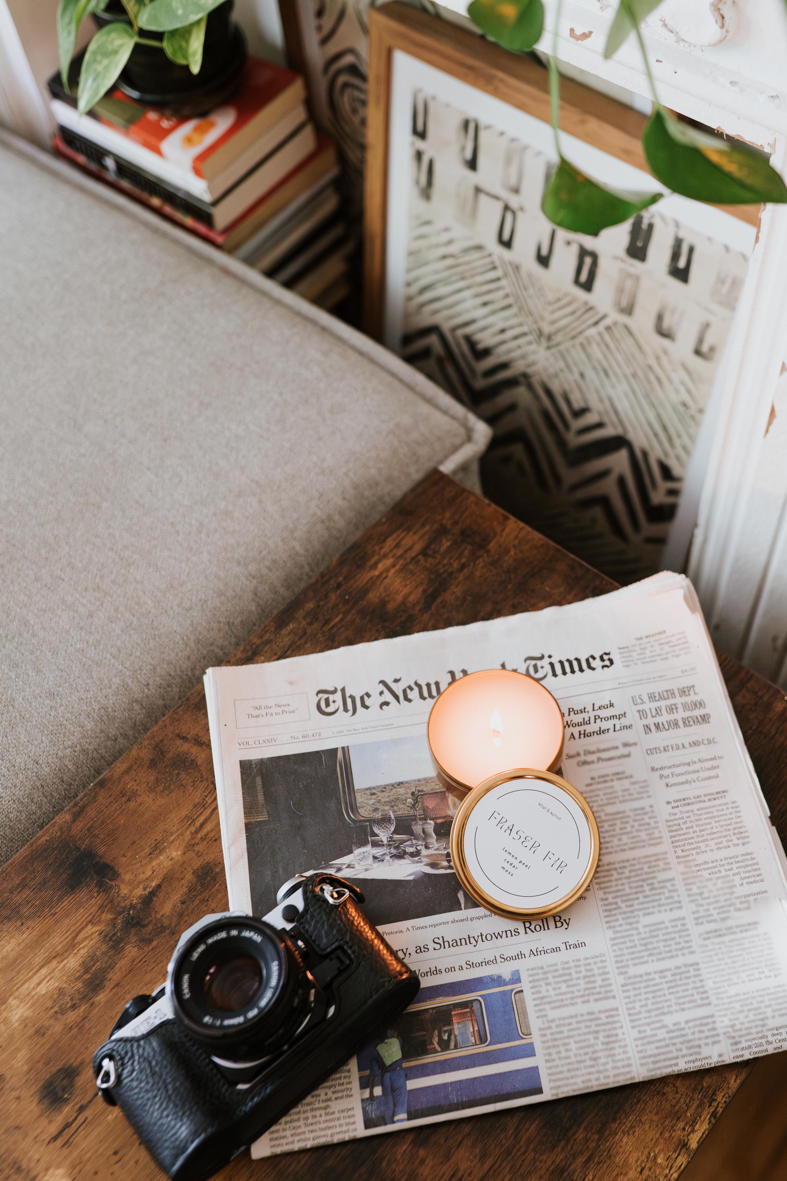 Fraser Fir Travel Candle