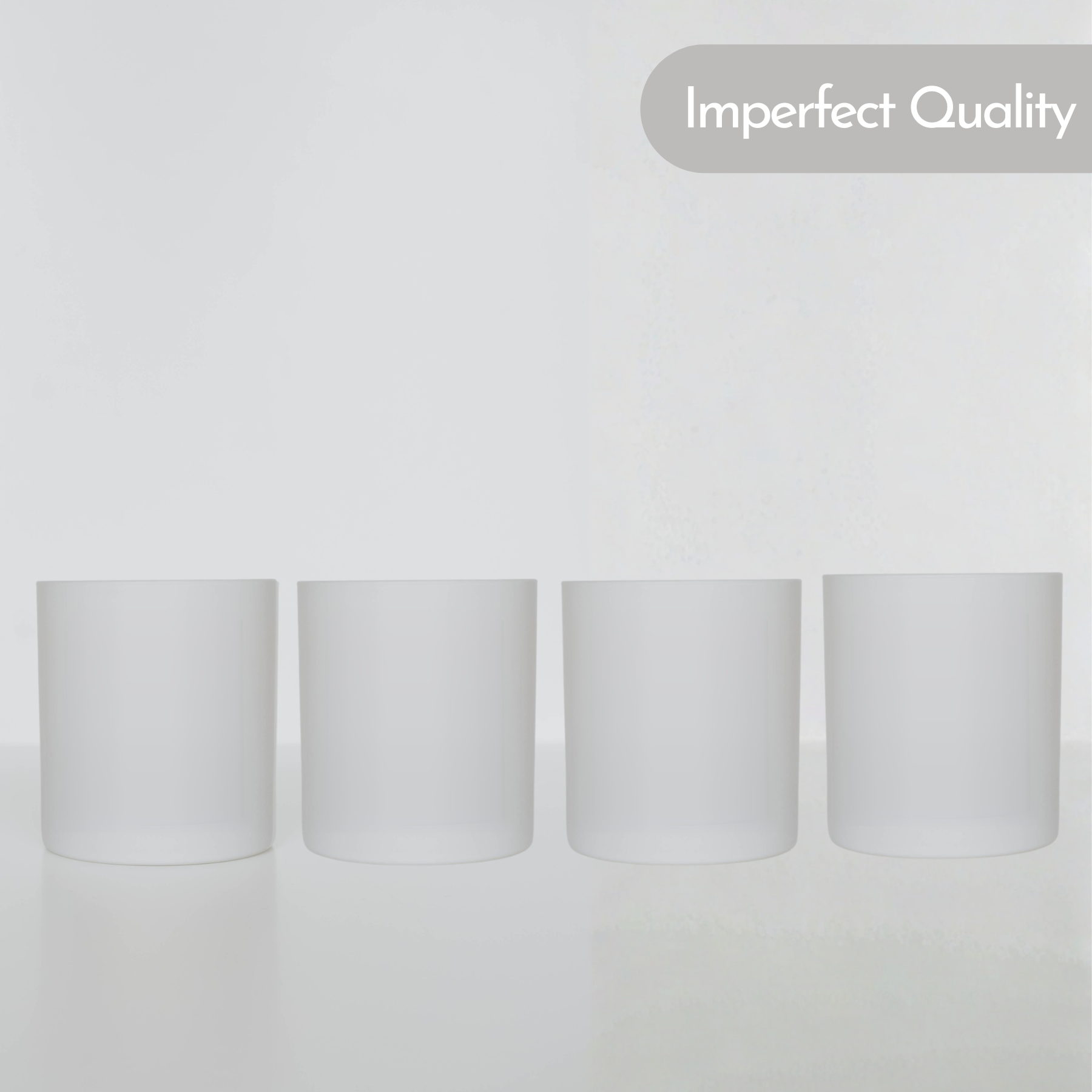 Perfectly Imperfect Candle 4-Pack (Fresh Linen)