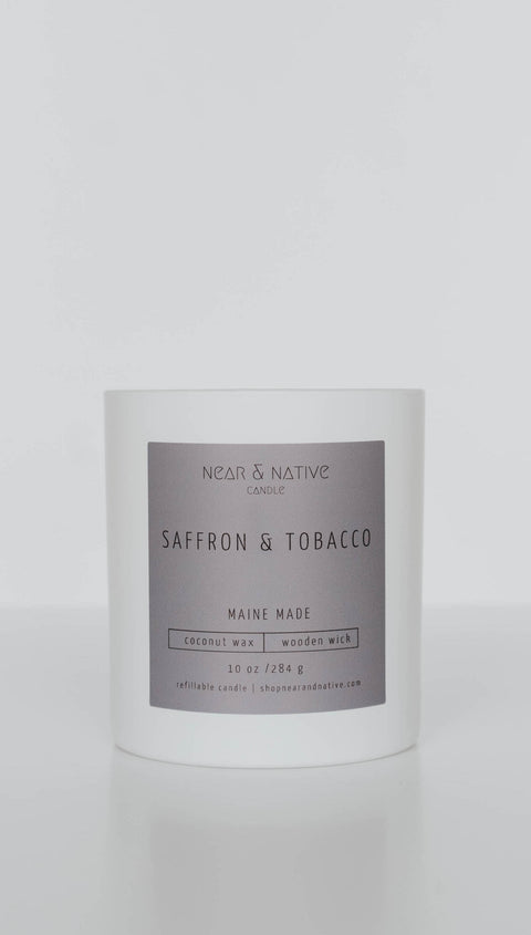 saffron cigarette Saffron & Tobacco Candle