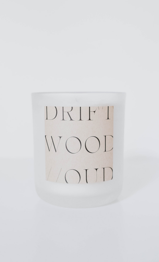Driftwood & Oud 13 oz Wooden Wick Candle