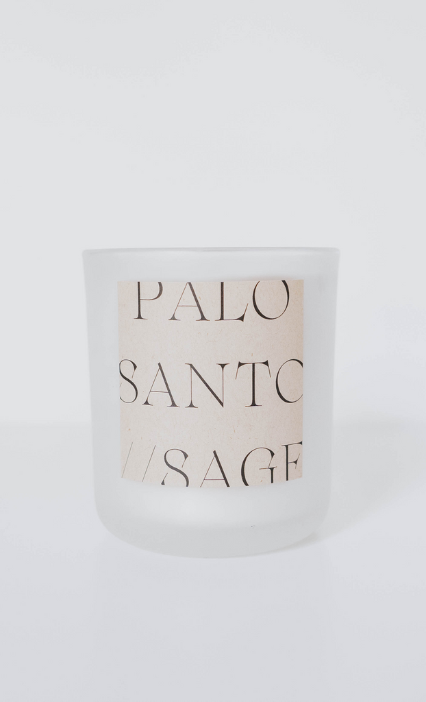 Palo Santo & Sage 13 oz Wooden Wick Candle