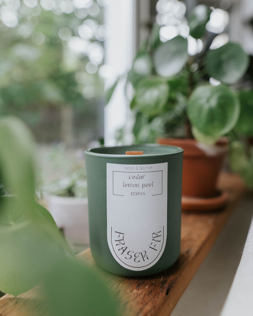 Fraser Fir Essential Oil Jar Candle – Green and Glenn
